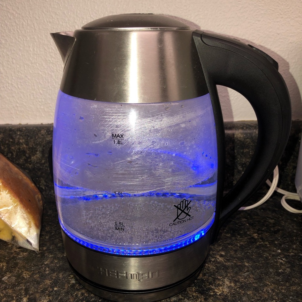 Electric Kettle with Blue LED